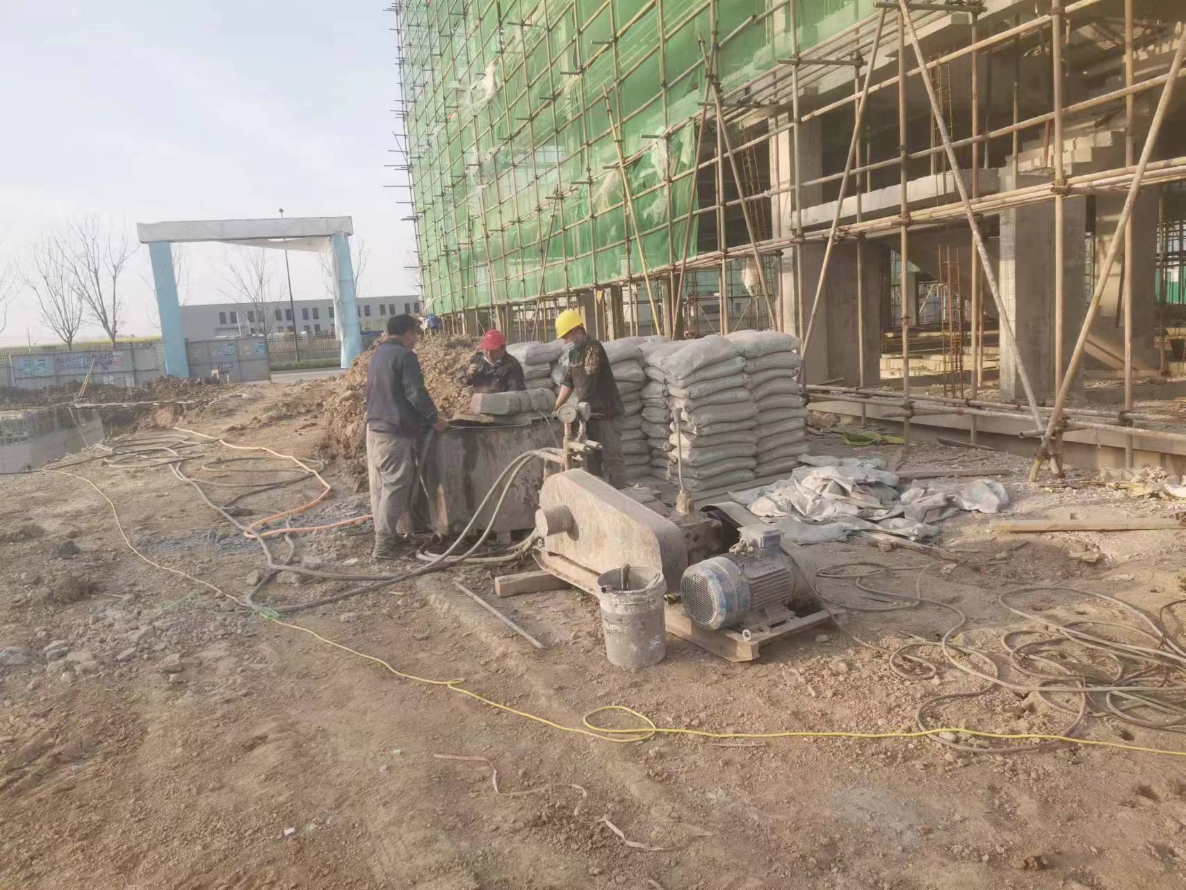 咸宁别墅下沉注浆